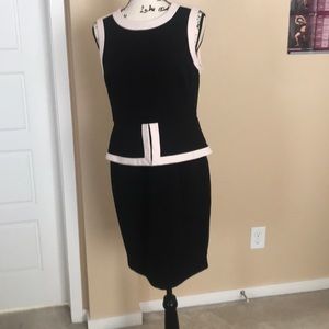 Calvin Klein interview dress.